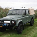 Defender 130 conversion Black Forest Ski