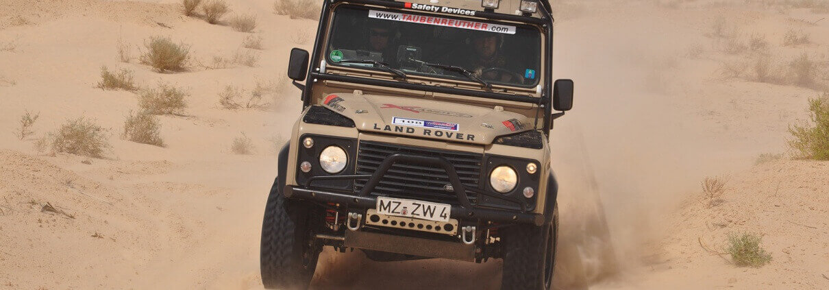 Rally raid suspension 4WARD4X4