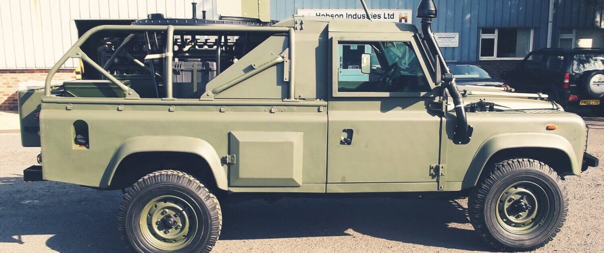 ENGAGE4X4 Defender Zubehör bei englischer Armee