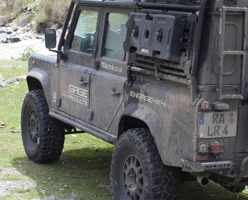 4WARD4X4 Defender in Mongolia