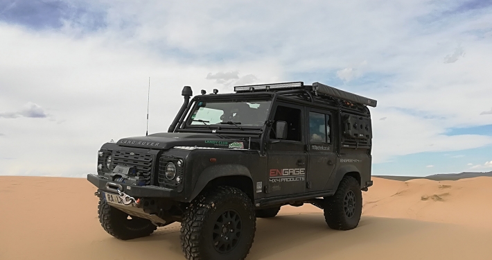 4WARD4X4 Defender in Mongolia