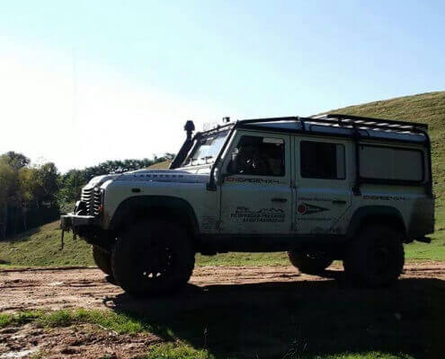 Defender-weiß-4WARD-umbau Defender Tuning und Umbauten