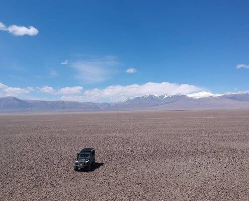 Steinwüste-Mongolei-Defender