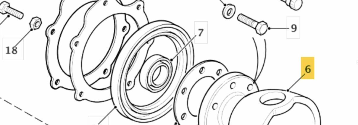 Schwenklager Land Rover Vorderachse -Erkärt Gehäuse Schwenklager Starrachse